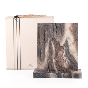 A purple Nespresso capsules stand