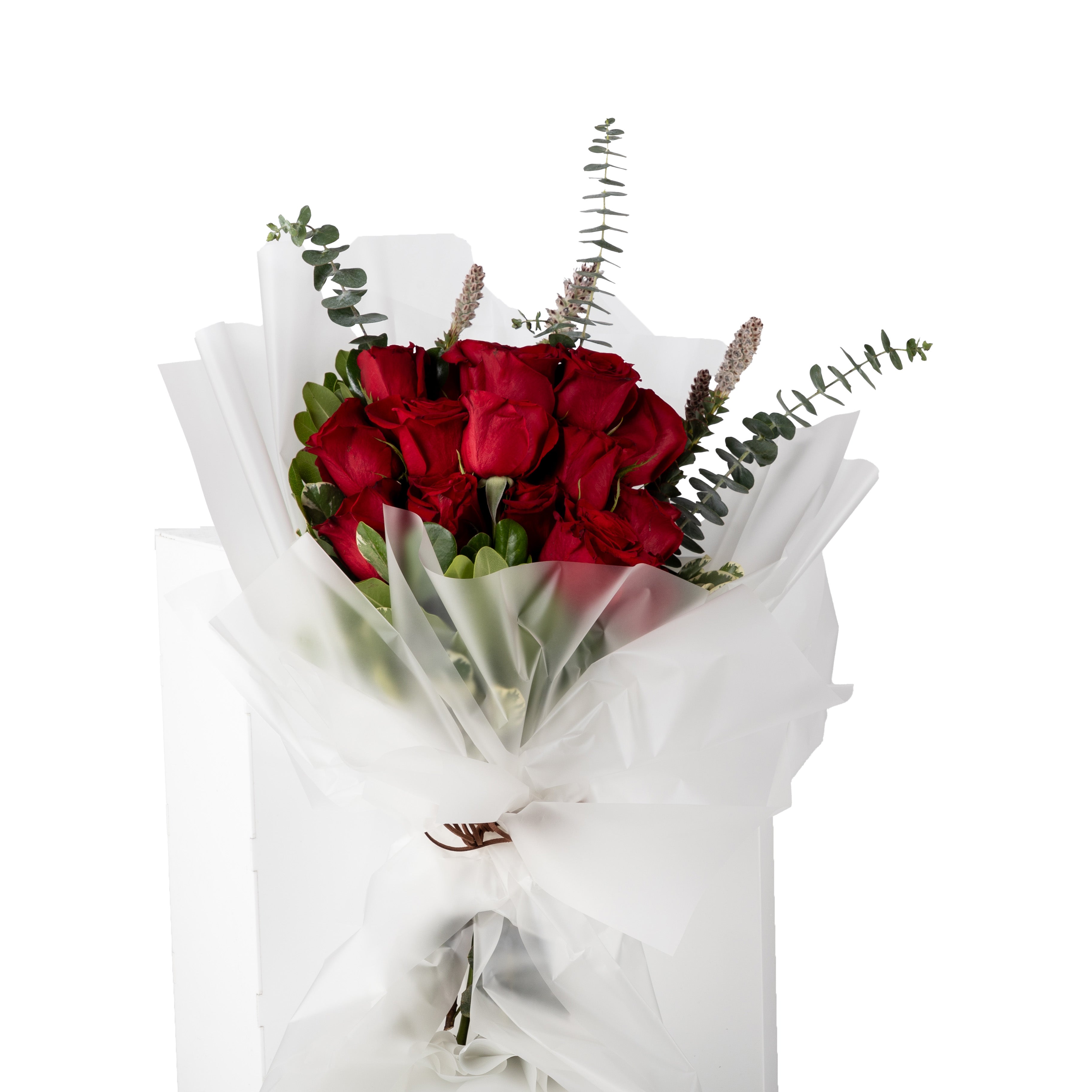 باقة الورد الحمراء الكلاسيكية