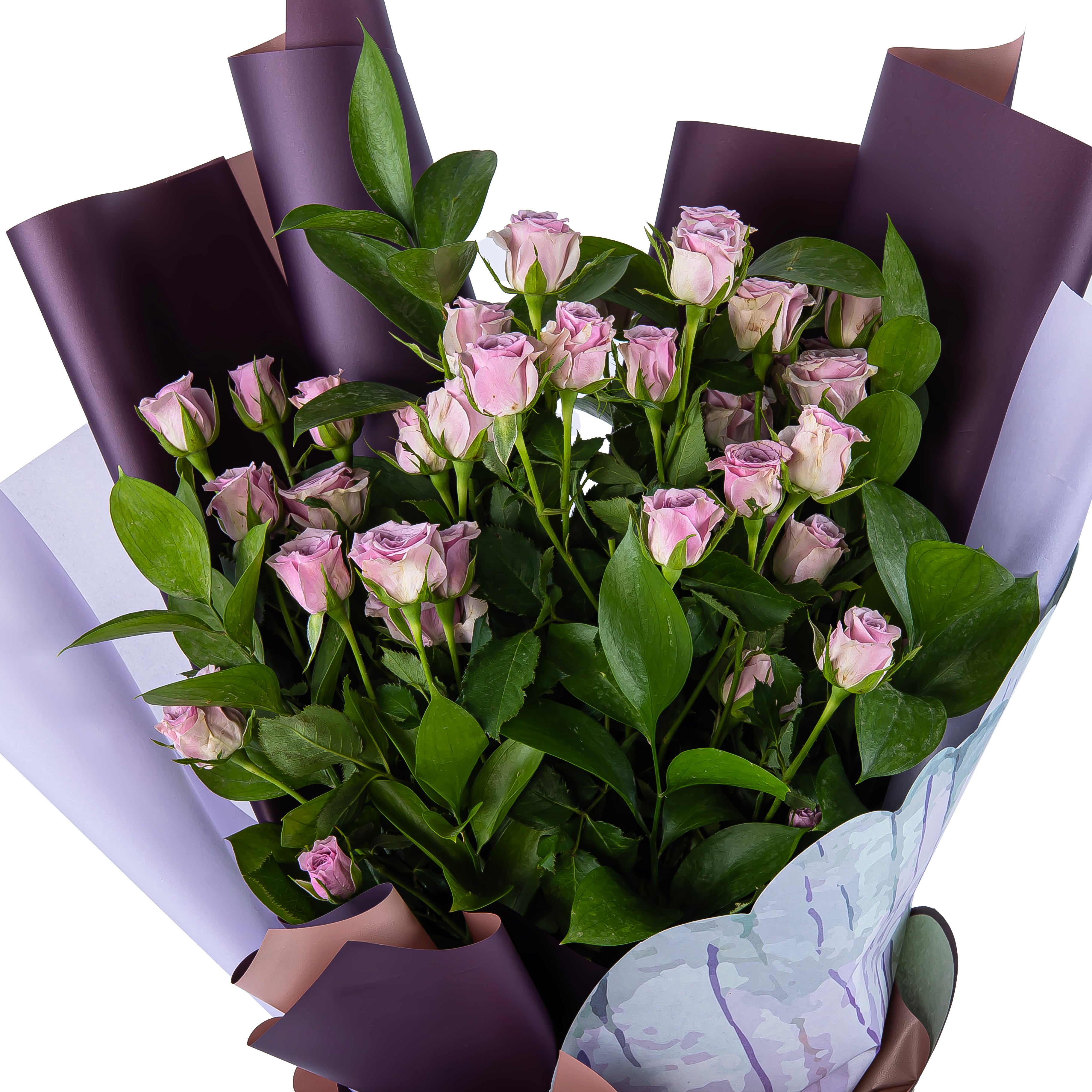 باقة ورد وردي صغير