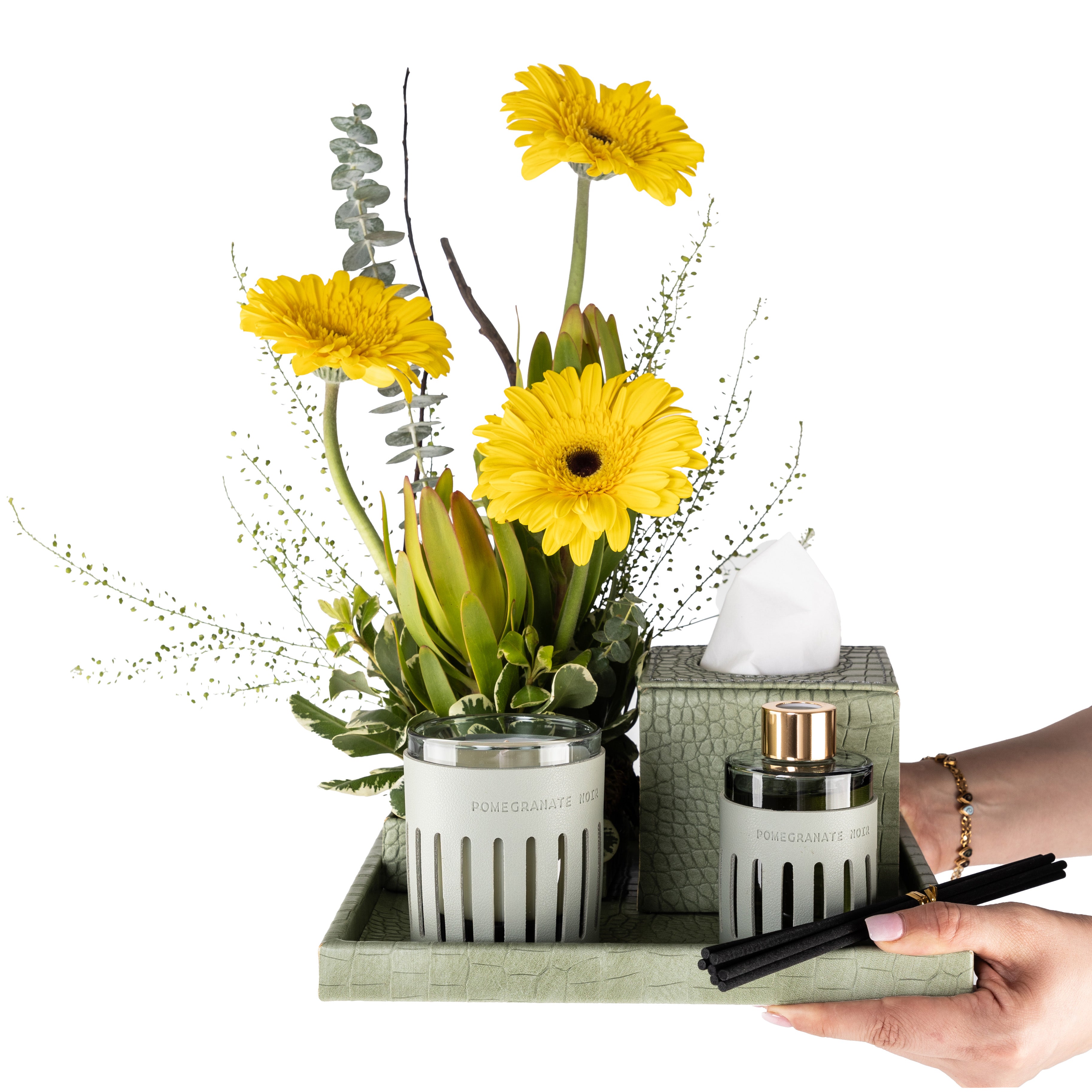 طقم لحظات السعادة - أخضر