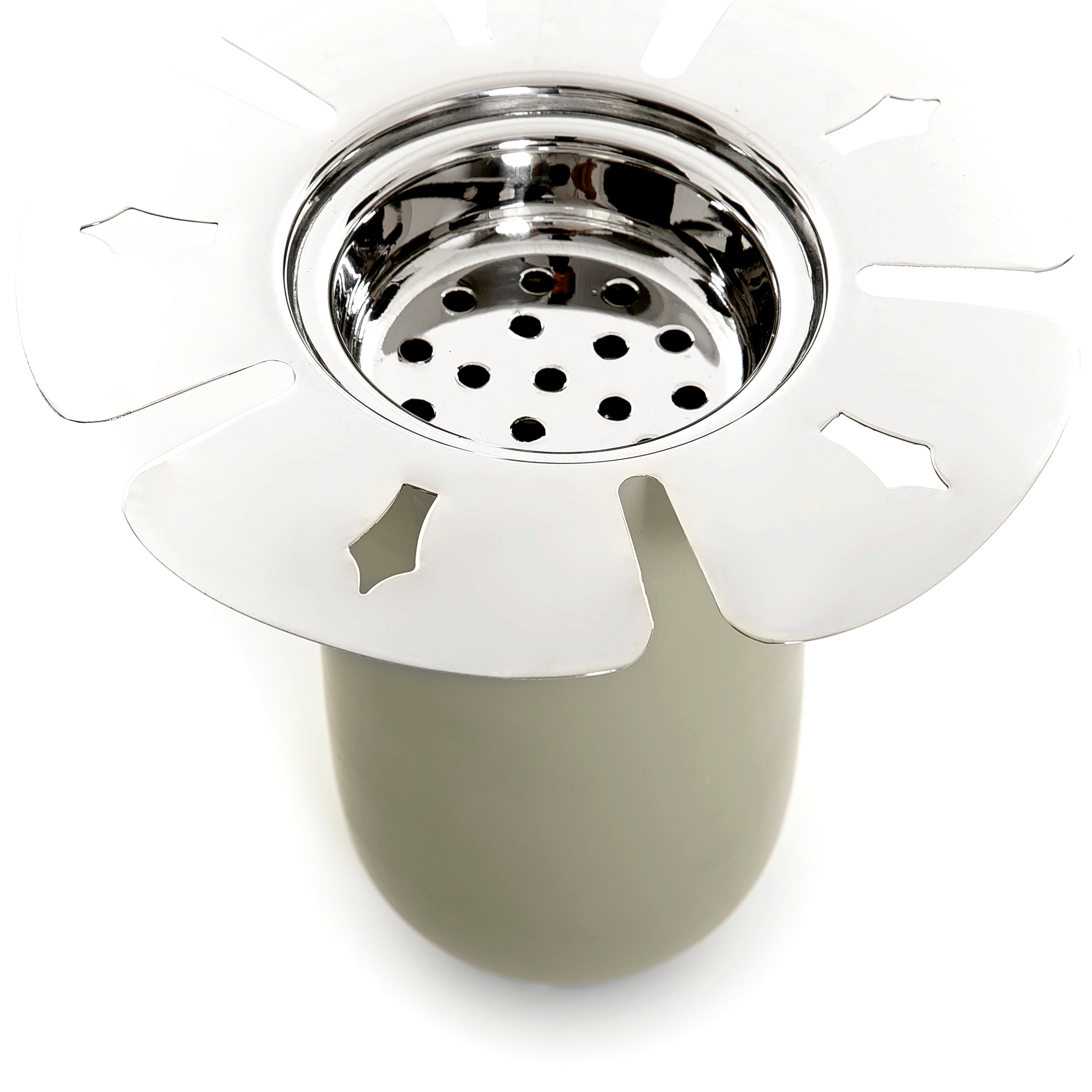 Round Mabkhar - Light Grey