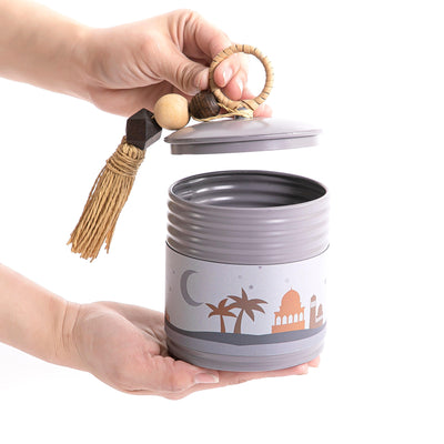 قرقيعان - رمادي