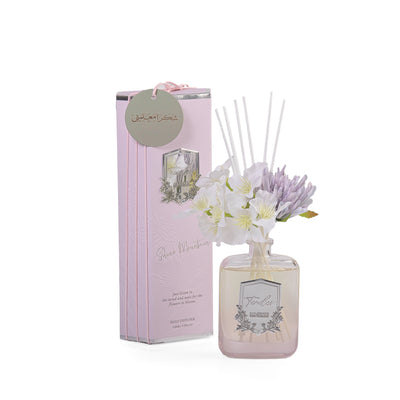 purple diffuser with 6 sticks and box