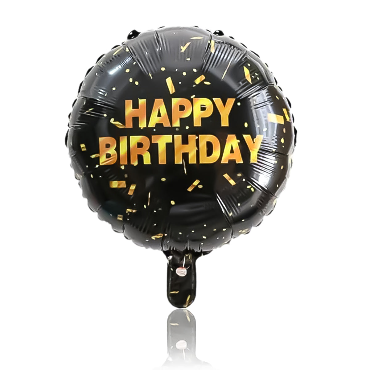 black circle balloon for birthday