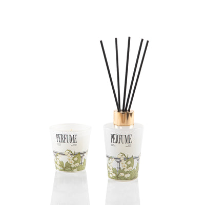Green Perfume Diffuser Set
