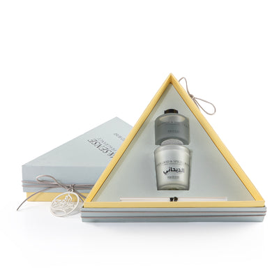 طقم دفيوزر الخشب وسبايسد روز