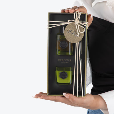 Graceful Diffuser Set - Green