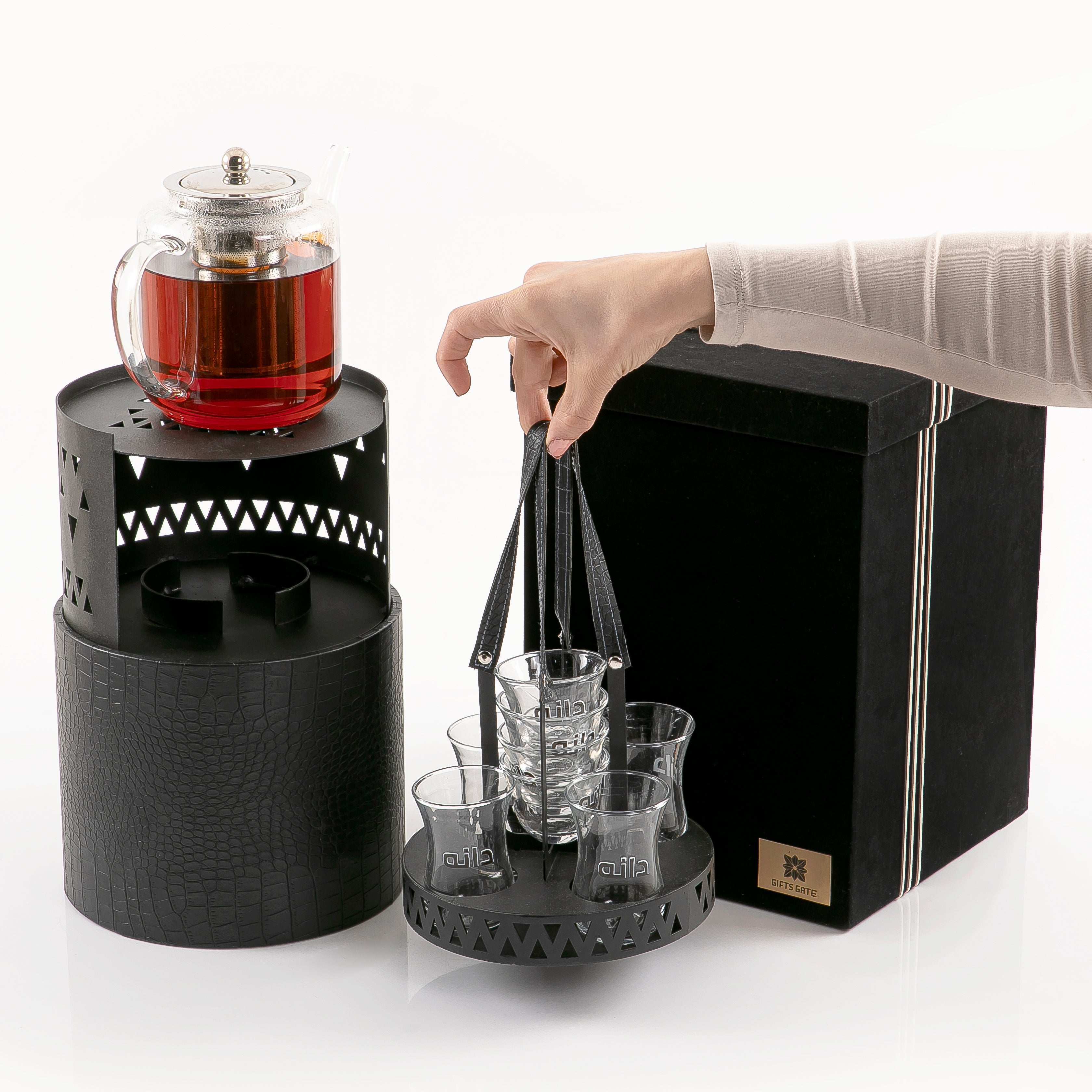 طقم الدوه المايكرو 1X2 - أسود