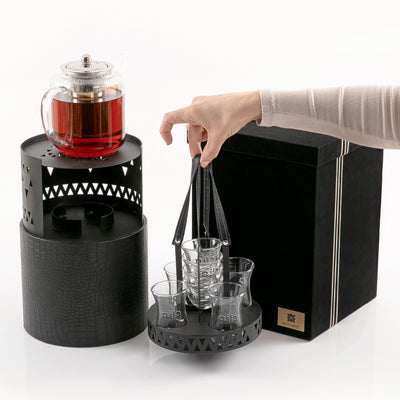 طقم الدوه المايكرو 1X2 - أسود