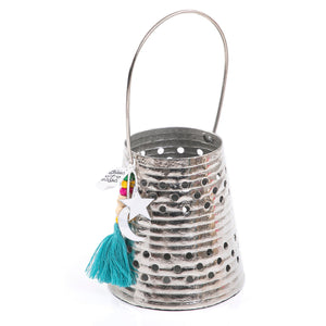 Silver decorated Gergean jar