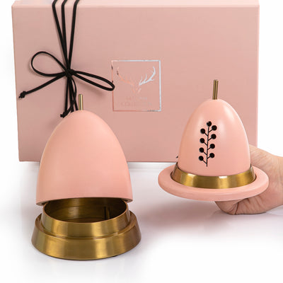 Wooden Incense Set – Pink