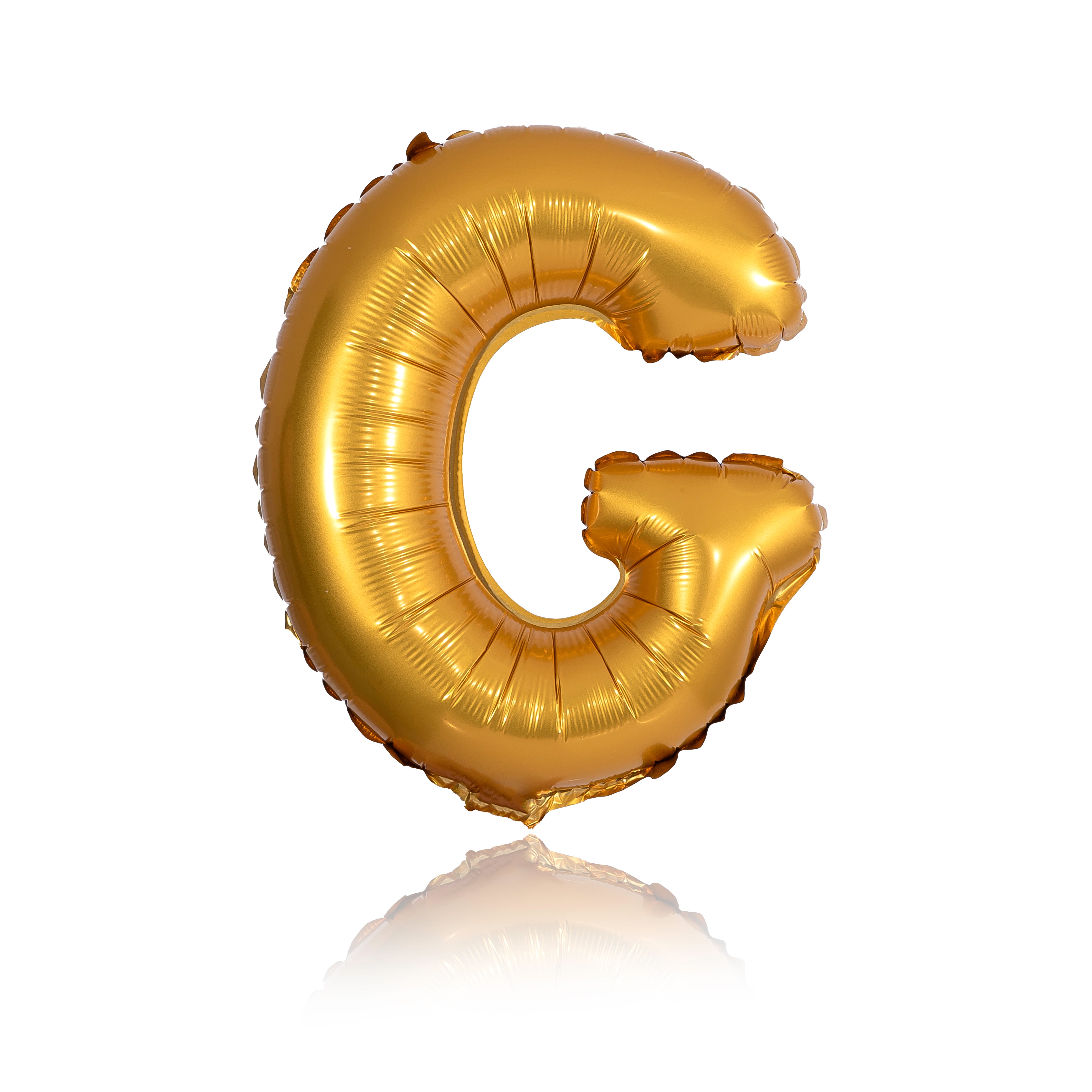 gold party balloon letter G