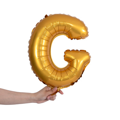 gold party balloon letter G