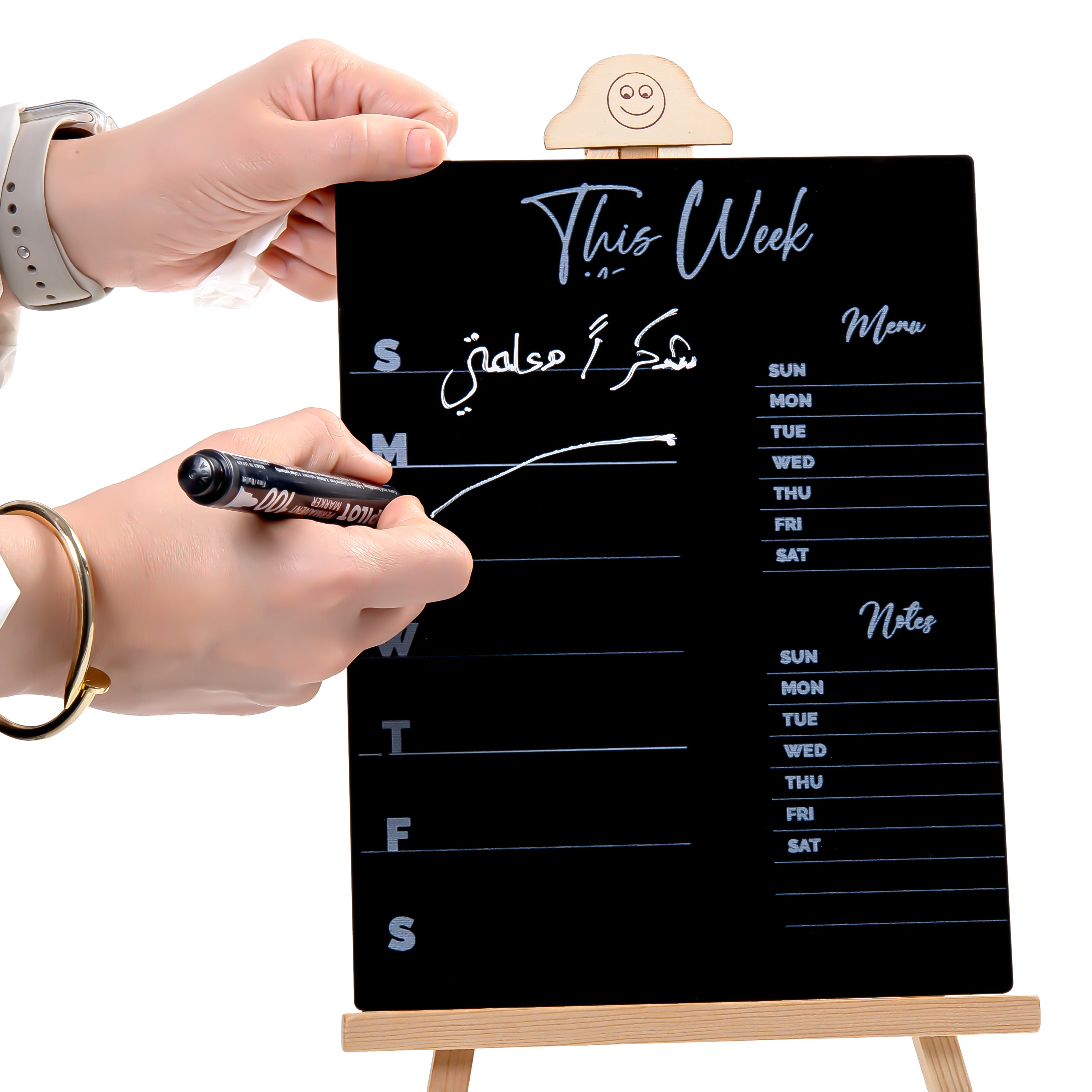 Small acrylic black board