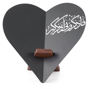 black Quran stand