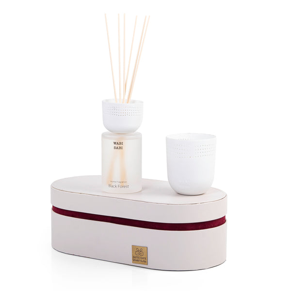 luxury set contains diffuser and candle