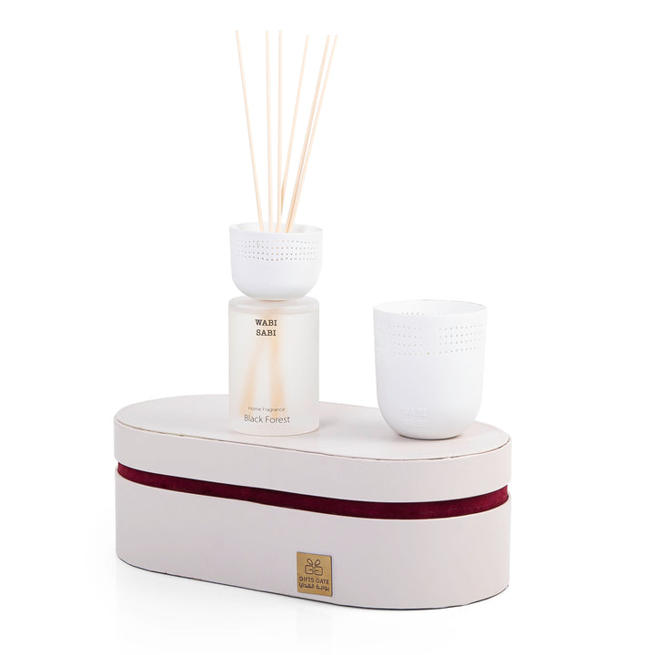 luxury set contains diffuser and candle