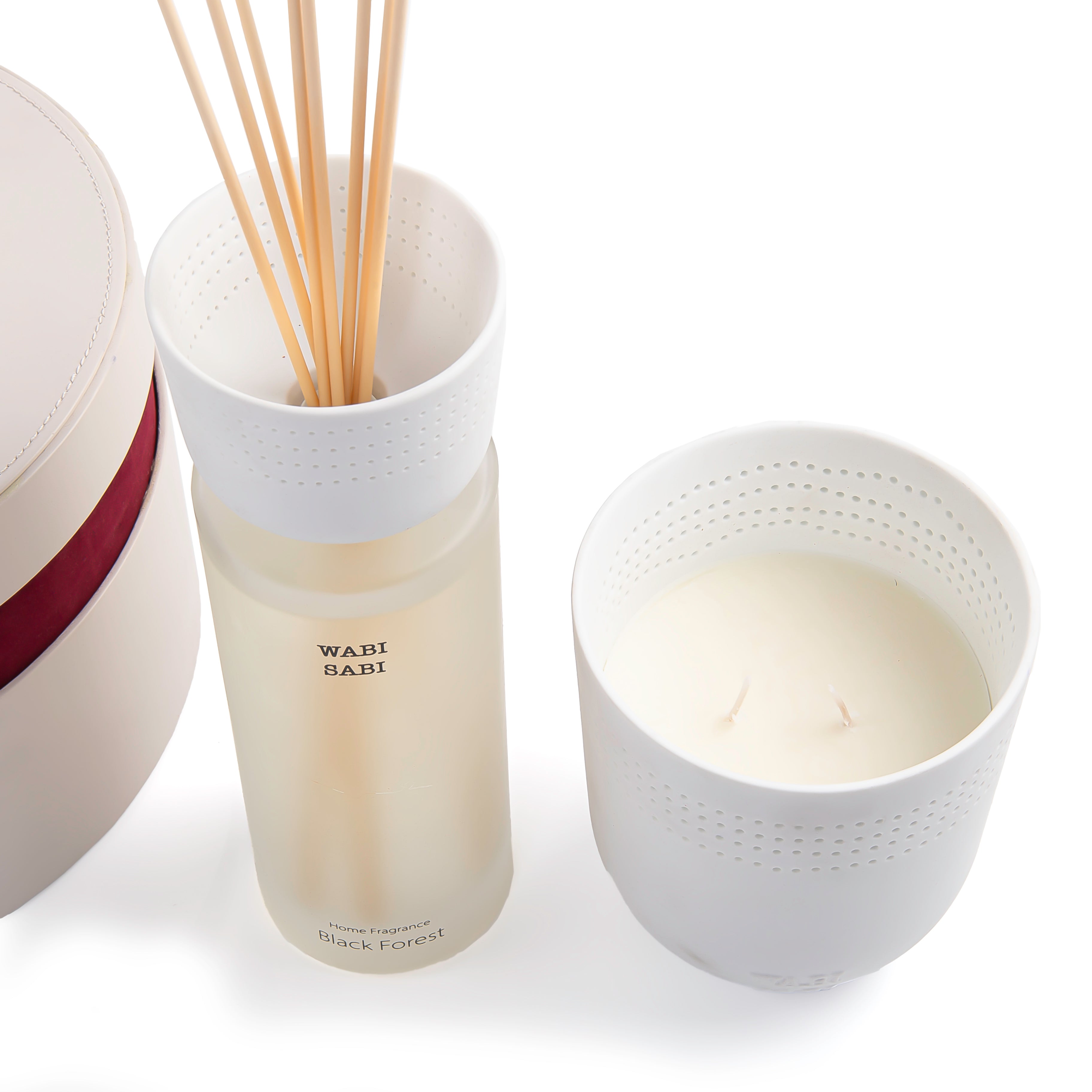 luxury set contains diffuser and candle