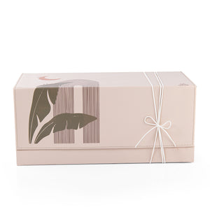 Beige rectangular box