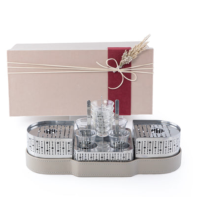 Al-Boom Dua Set – Silver