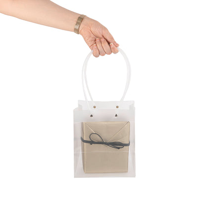 transparent gift bag 