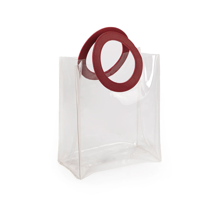 transparent gift bag