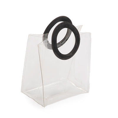 transparent gift bag