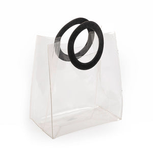 transparent gift bag
