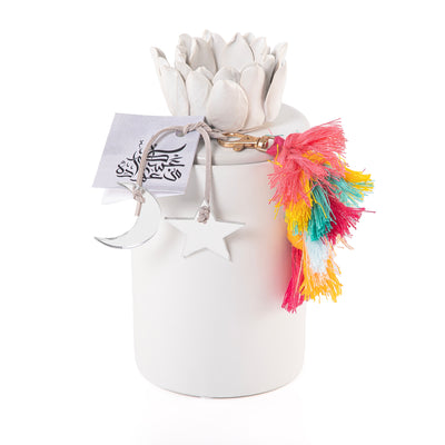 Ceramic Gergean - White