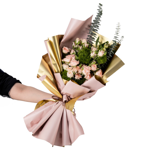 Heartfelt Baby Roses Bouquet