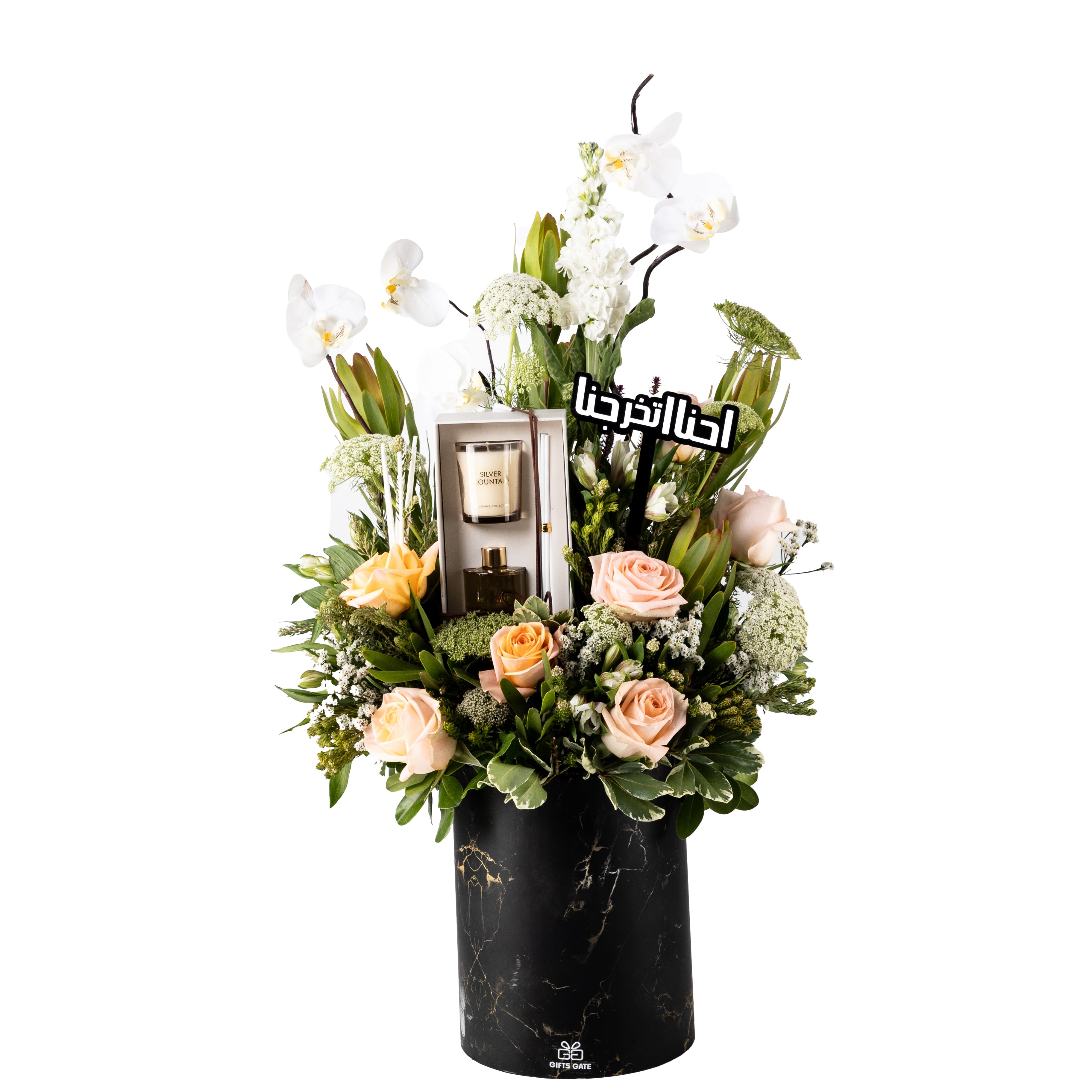 ستاند تخرج مع معطر وشمعة