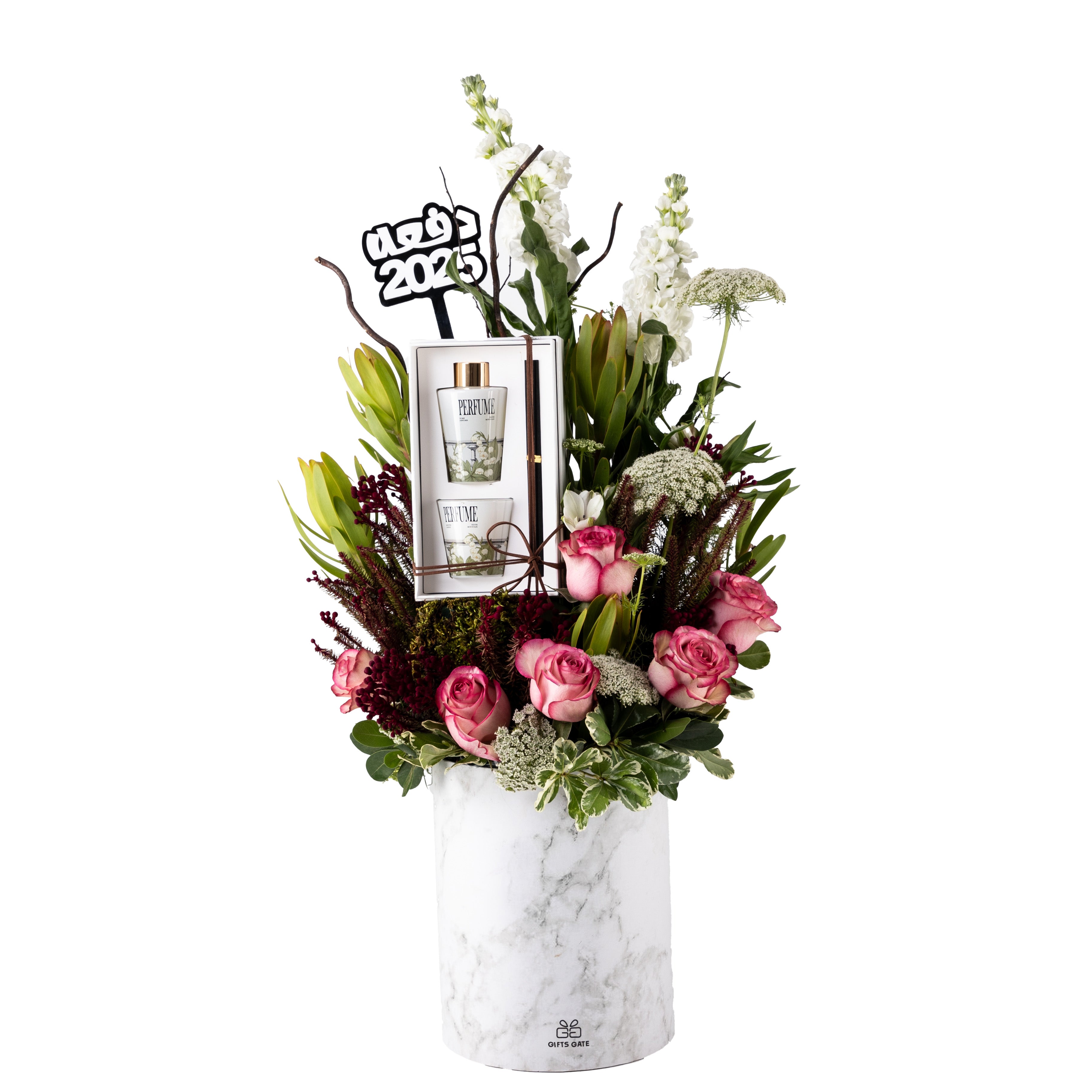 ستاند تخرج مع معطر وشمعة