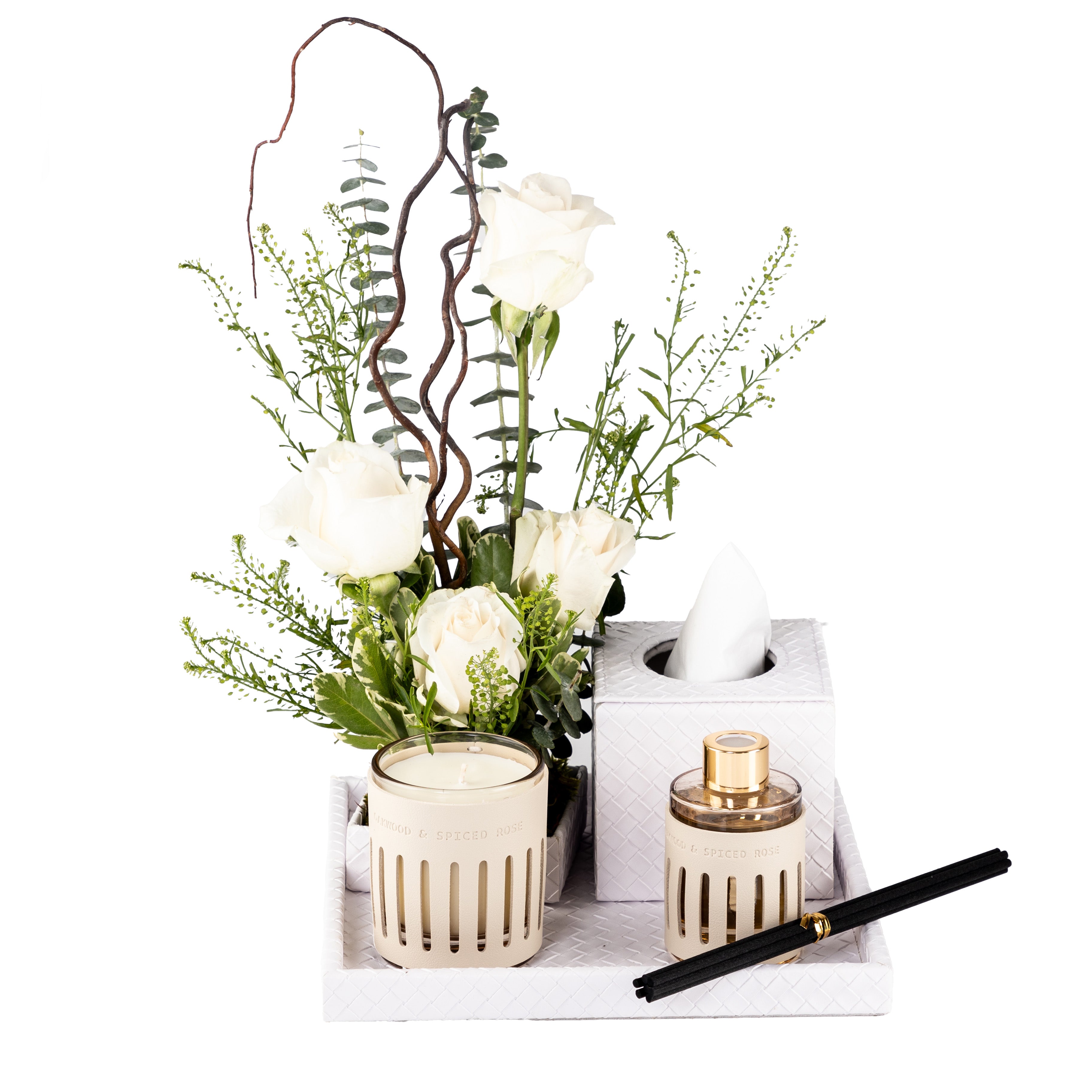 طقم لحظات السعادة - أبيض