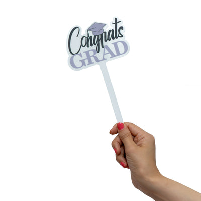 "Congrats GRAD" Graduation Acrylic stick