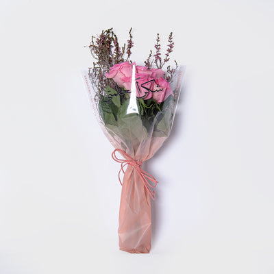 A bouquet of flowers thank you, my teacher - pink