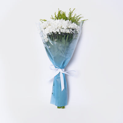 A bouquet of flowers thank you, my teacher - Blue