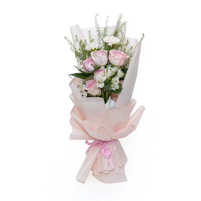 Powder Rose Bouquet