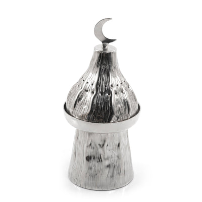 Silver decorated Gergean jar