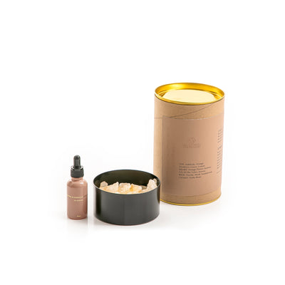 Papper & Sandalwood Home Diffuser with Stones Set
