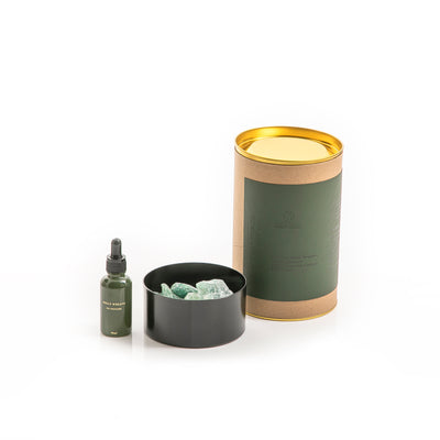 Holly Wreath Home Diffuser Set with Stones Set