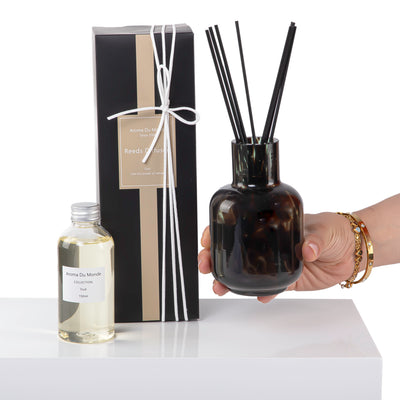 طقم دفيوزر مصنوع من الزجاج - مقاس 8 * 8 * 25.5 سم 