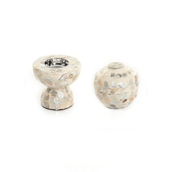 Set Of Mother Of Pearl Mabkhar