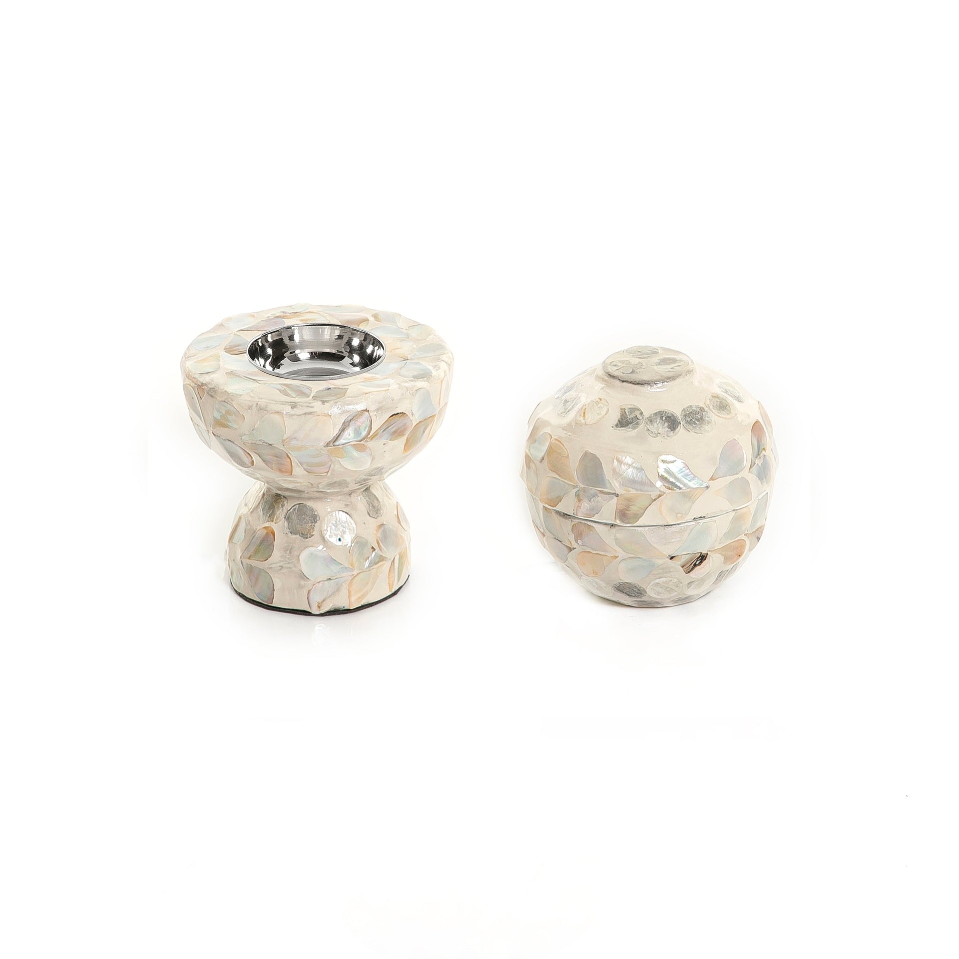 Set Of Mother Of Pearl Mabkhar