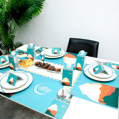 Paper Tableware Set - عيد مبارك