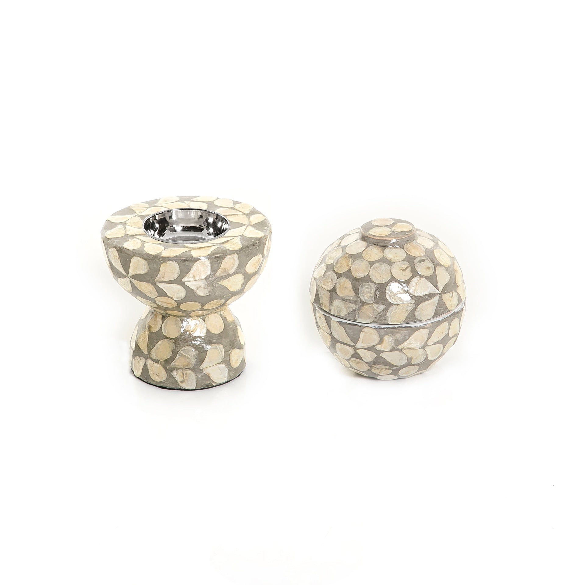 Set Of Mother Of Pearl Mabkhar