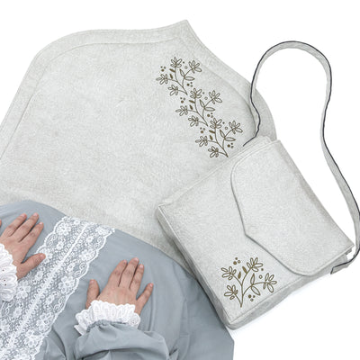 Pray to Allah Set (prayer mat with a bag ) – Beige