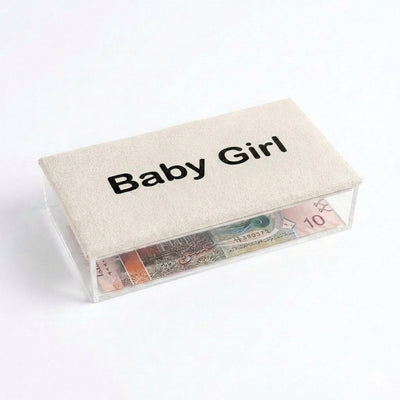 بوكس اكريليك شفاف " Baby Girl "