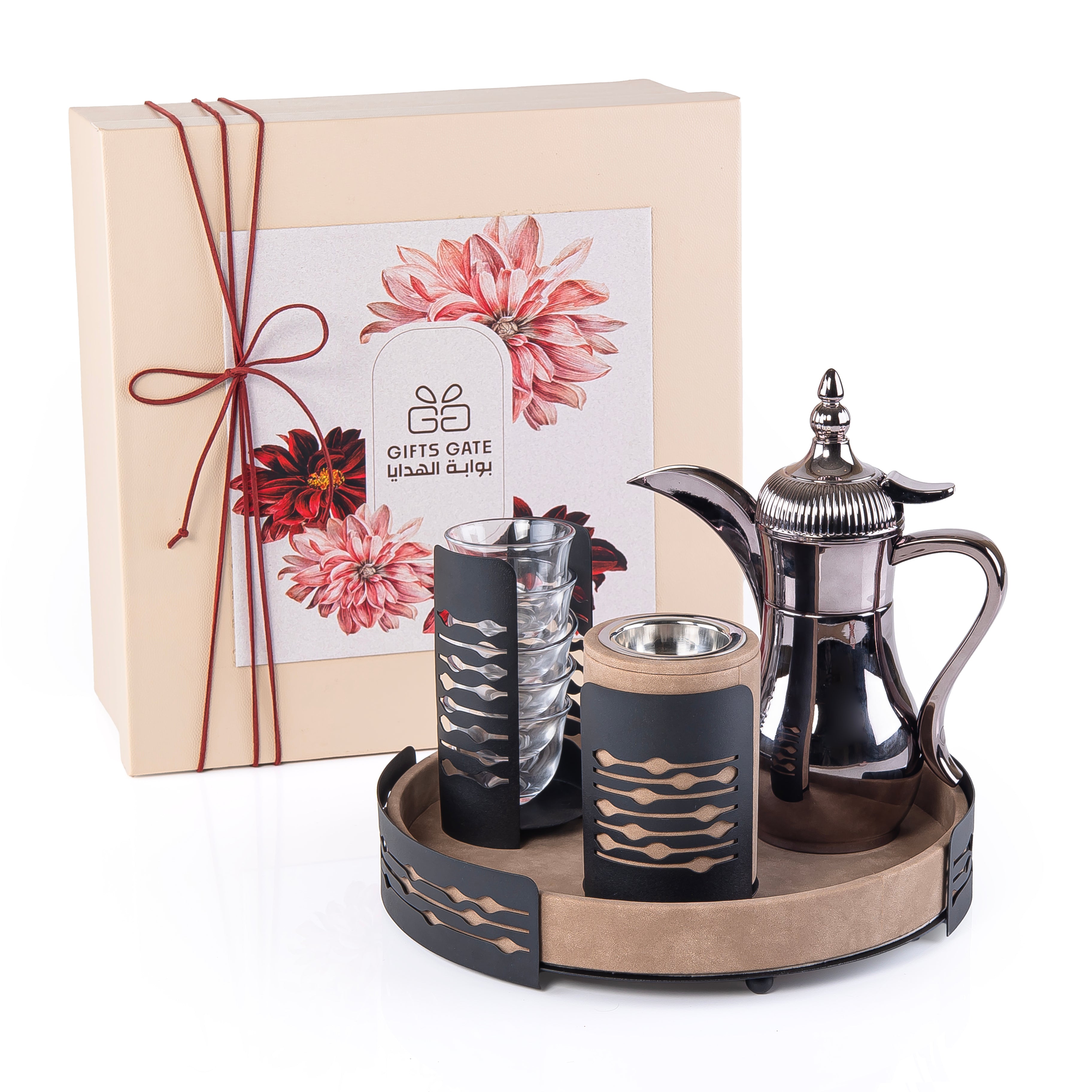 طقم ضيافة حبايب - الأسود