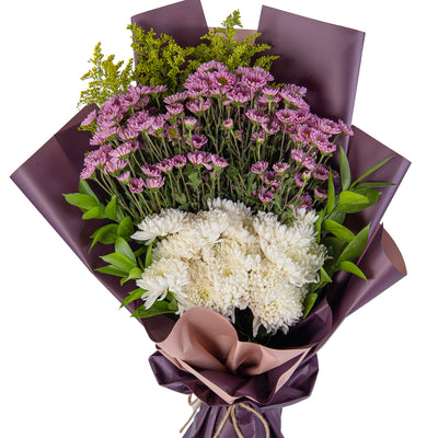 Lilac & White Bouquet