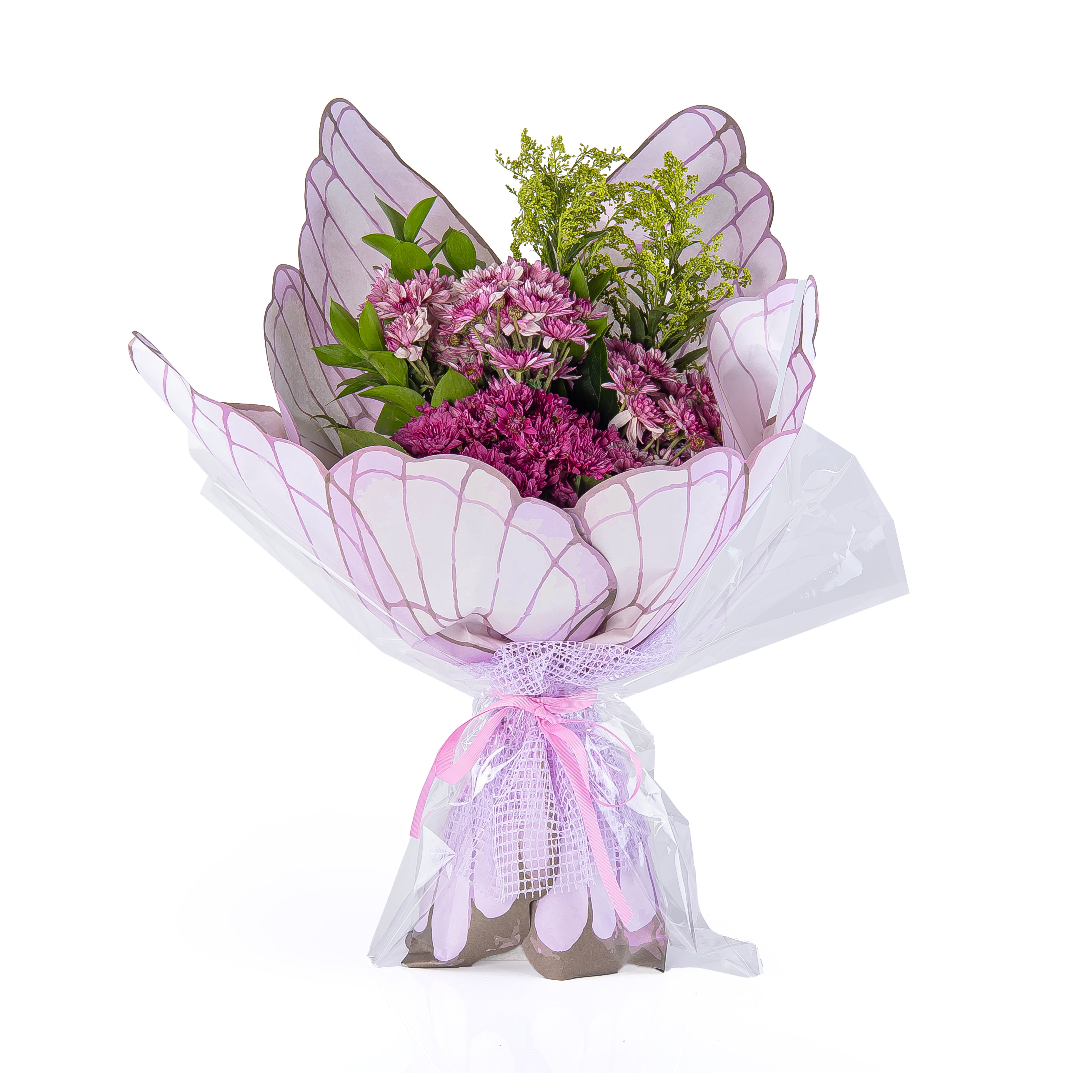 Pink Butterfly Wing Bouquet